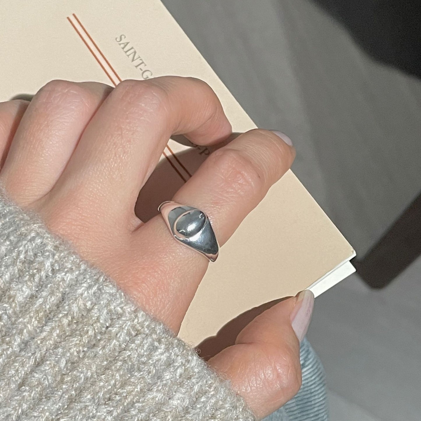 C2廠 韓國韓版光面橢圓S925純銀戒指 批發 折扣@洽客服 26.01.W1「XSR1214」