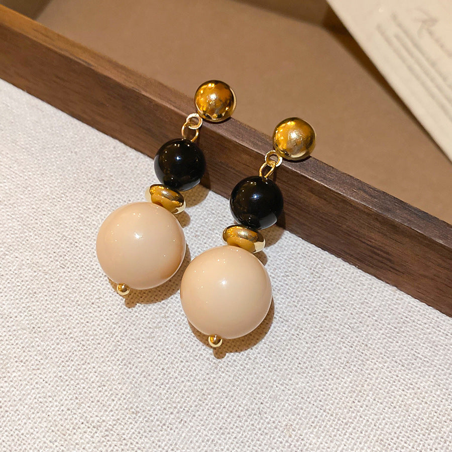 A2廠 韓國韓版壓克力圓形吊墜銀針耳環 批發 折扣@洽客服 25.12.W3「HE29354」