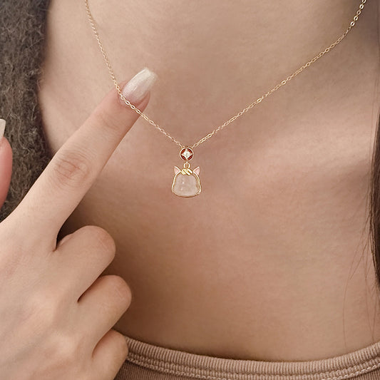 C廠 S925純銀｜招財本命年小萌馬項鍊 批發 折扣@洽客服 25.01.W4「A4973」