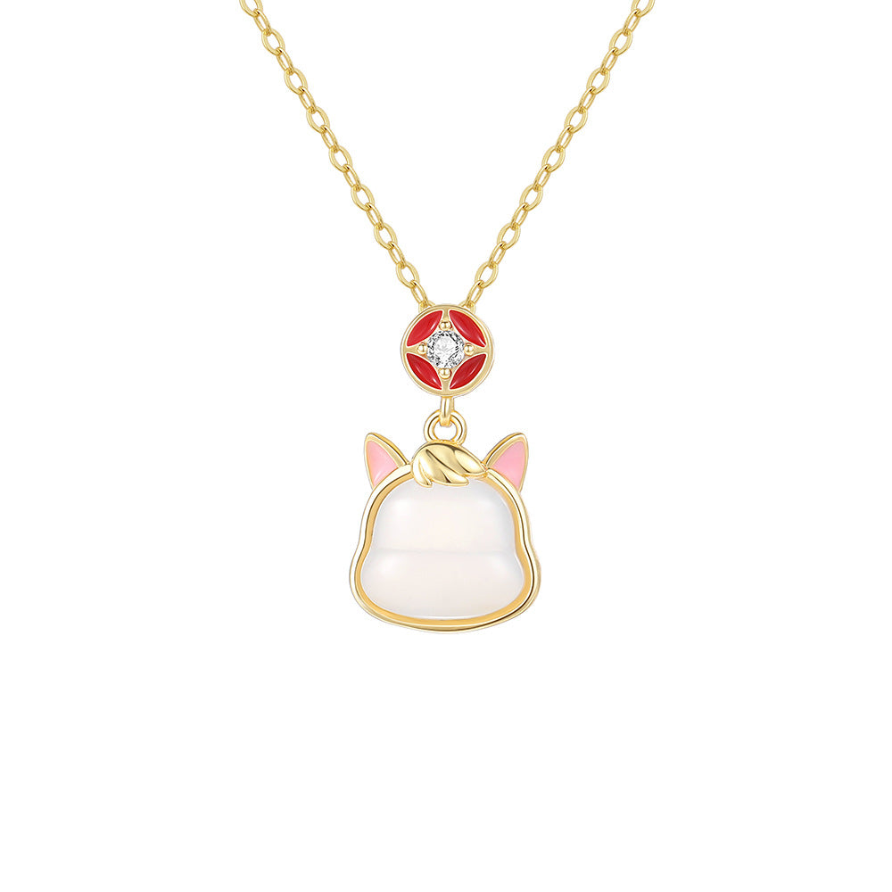 C廠 S925純銀｜招財本命年小萌馬項鍊 批發 折扣@洽客服 25.01.W4「A4973」