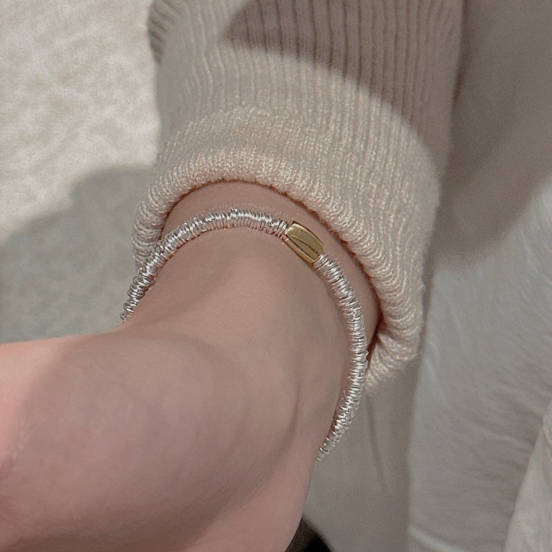C2廠 韓系CAMMIE S925純銀串珠手鍊批發 折扣@洽客服 26.07.W4「1SL73-SG」