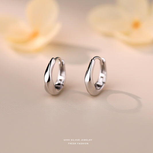 C廠 韓國韓版莫比烏斯S999純銀耳環 批發 折扣@洽客服 24.11.W2「E5758-999」