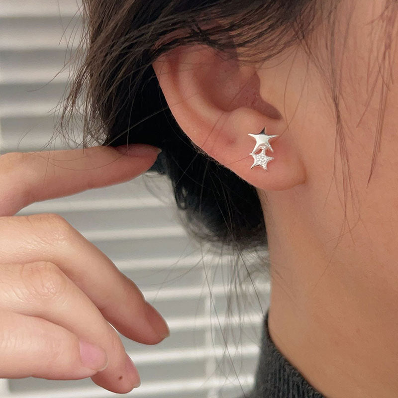 C3廠 韓國韓版S925純銀｜星星耳環 批發 折扣@洽客服 26.02.W3「ES194」